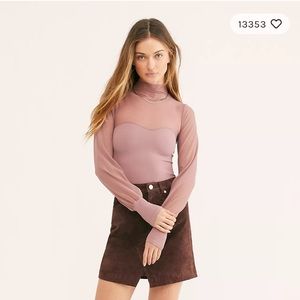 FreePeople light up layering top XS/S